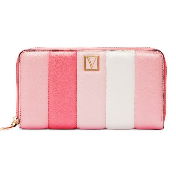 Victoria's Secret Handbags - NWT, Limited Edition, Victoria Secret Striped Wallet